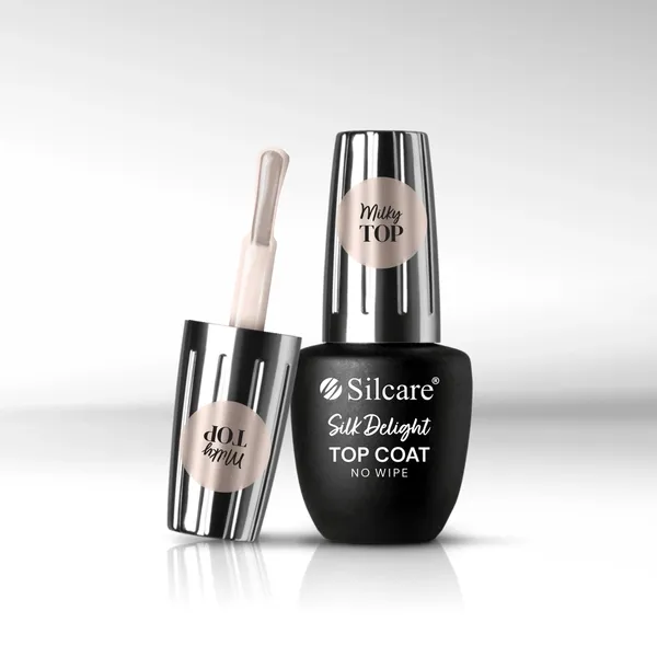 Milky Top Coat Silk Delight No Wipe