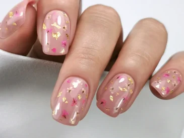 Krótkie paznokcie wiosenne