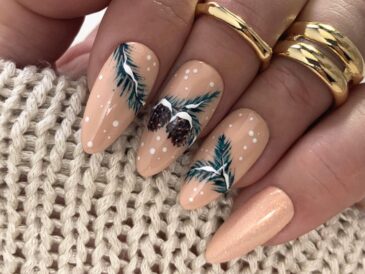 Paznokcie świąteczne