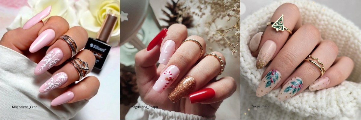 Świąteczne paznokcie
