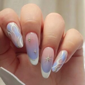 Burgund – eleganckie paznokcie na jesień i zimę 2025/2026