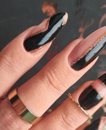 Paznokcie na Sylwestra