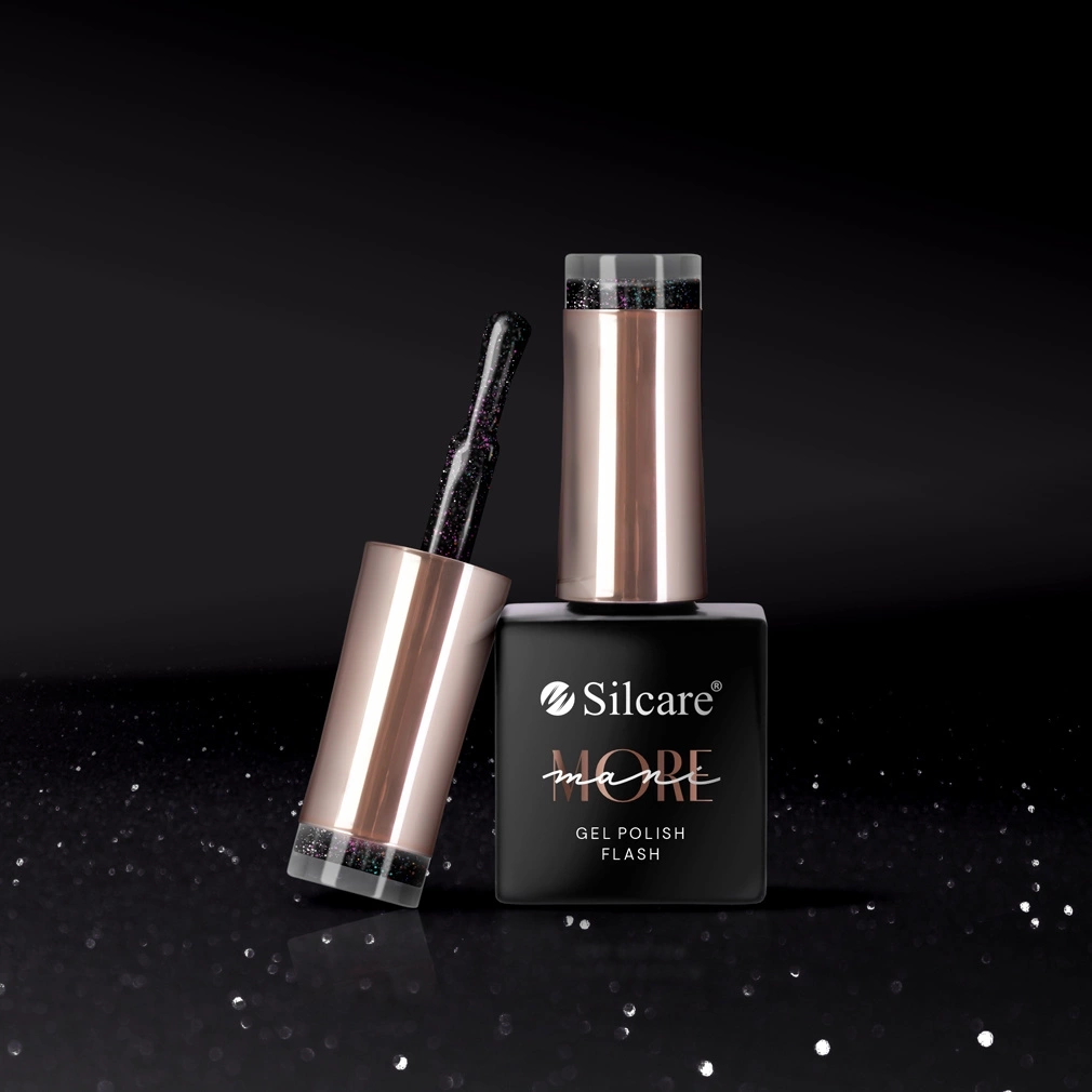 Lakier hybrydowy maniMORE Flash Midnight Dark Matter 10 g